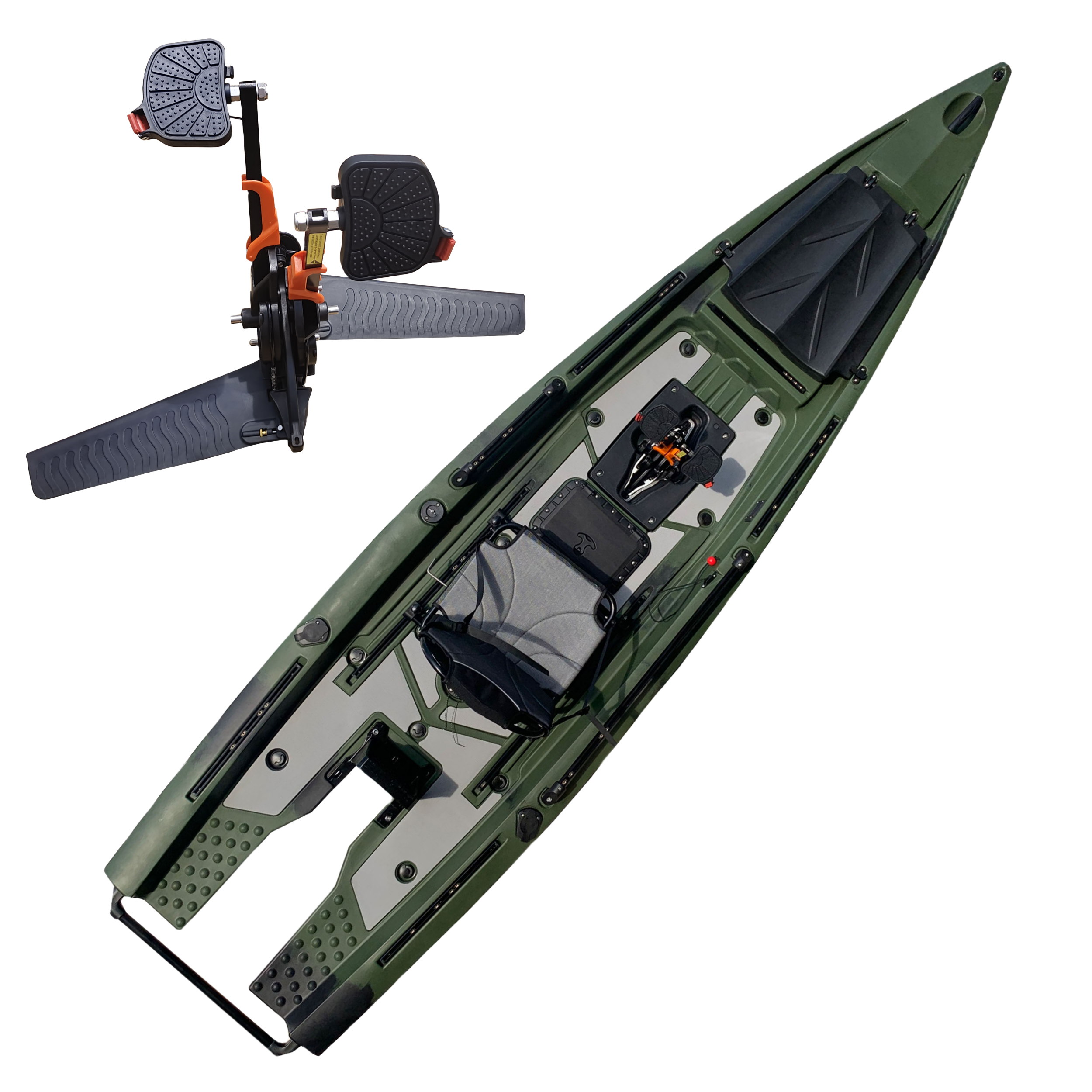 Fishing Kayak Sit In - New Develop 4m Single Skiff Boat