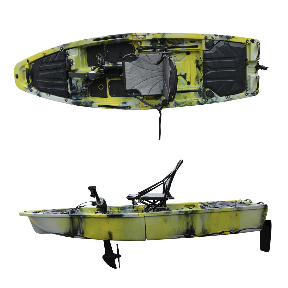 Vicking 9.3FT Single Person Mo - đánh giá và giá Fishing Kayak Pedal Drive