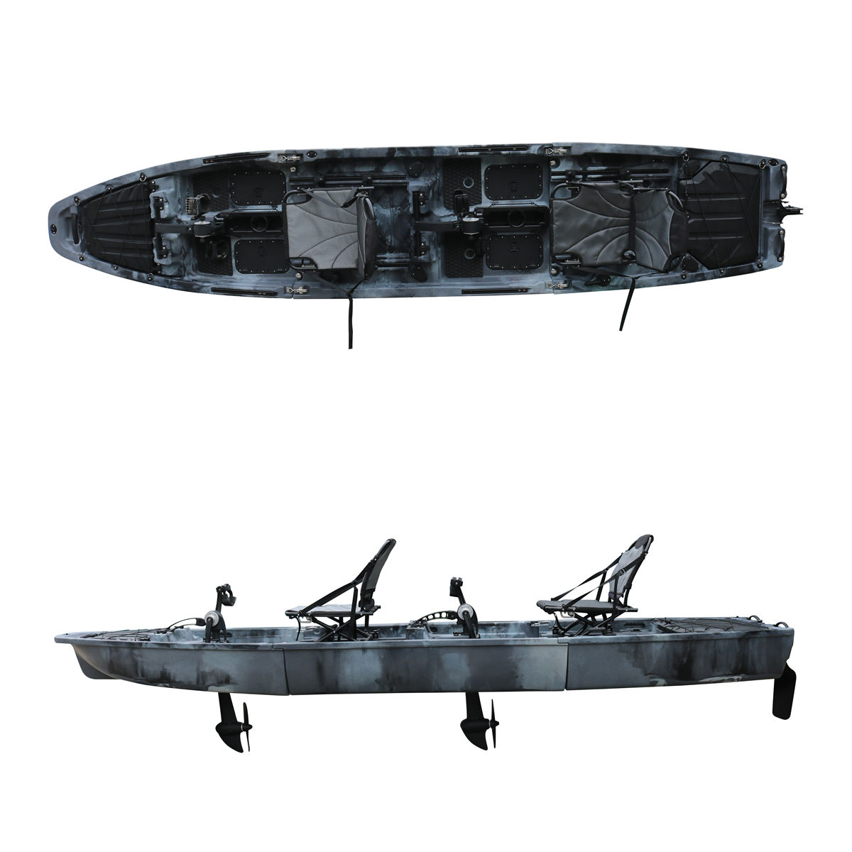 Vicking 9.3FT Single Person Mo - đánh giá và giá Fishing Kayak Pedal Drive