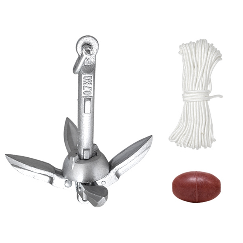 AB56-0.7KG Steel Folding Water - đánh giá và giá Fishing Kayak Anchor