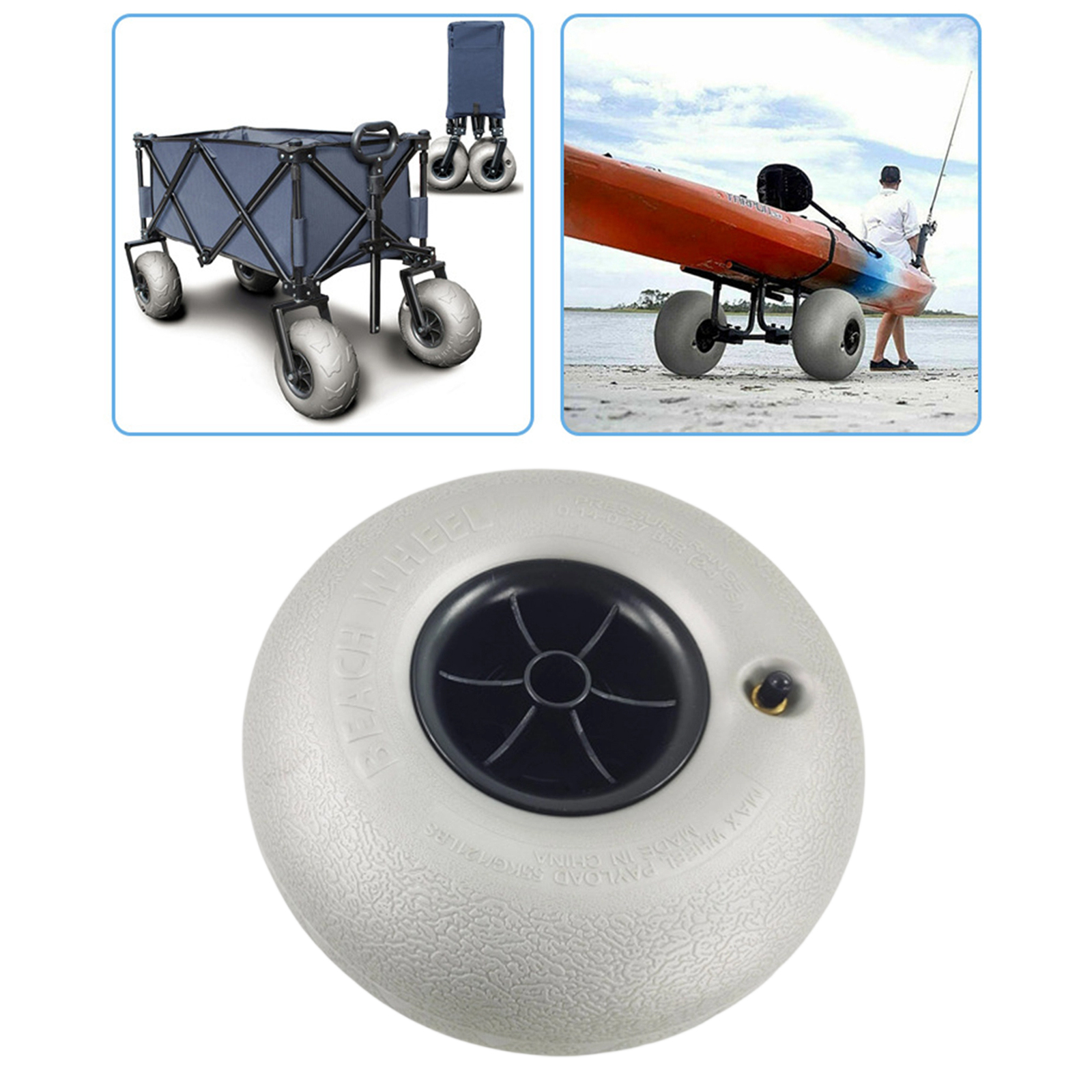 10In Balloon Wheels Profession - đánh giá và giá Fishing Kayak Cart