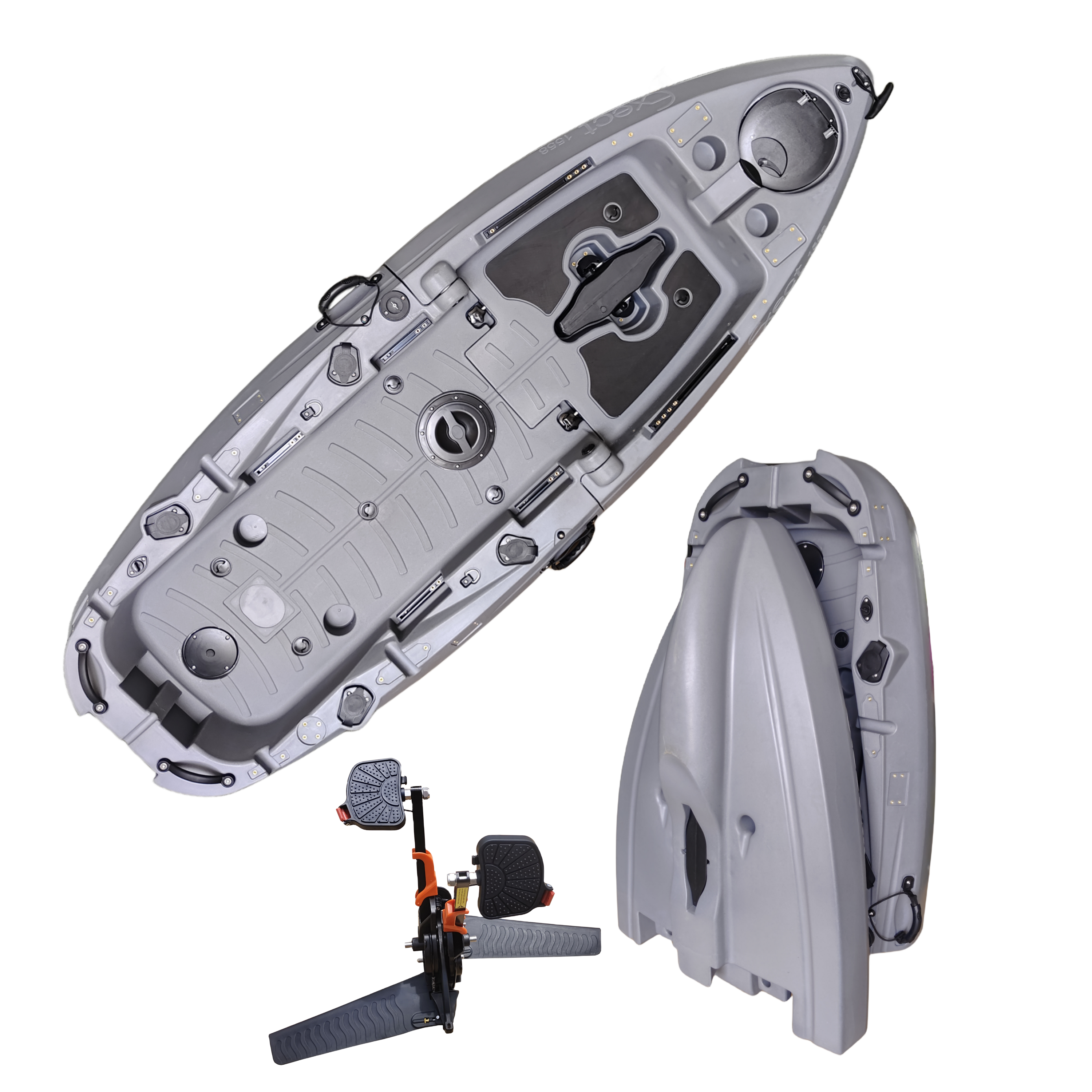 Plastic Kayak Pedal Kayak Fish - đánh giá và giá Fishing Kayak Seat