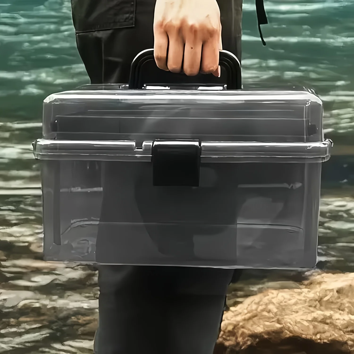 Durable PE Fishing Gear Box |  - đánh giá và giá Fishing Kayak Crate