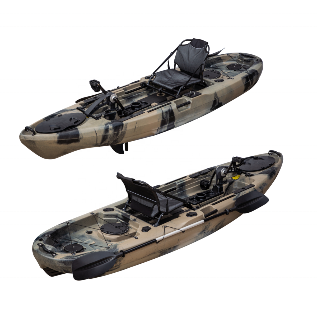 10FT Classic Pedal Fishing Kay - đánh giá và giá Fishing Kayak Pedal Drive