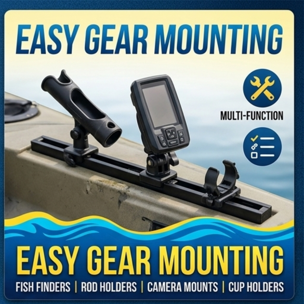 ABS Side Mount Kayak Slide Tra - đánh giá và giá Fishing Kayak Storage Bag