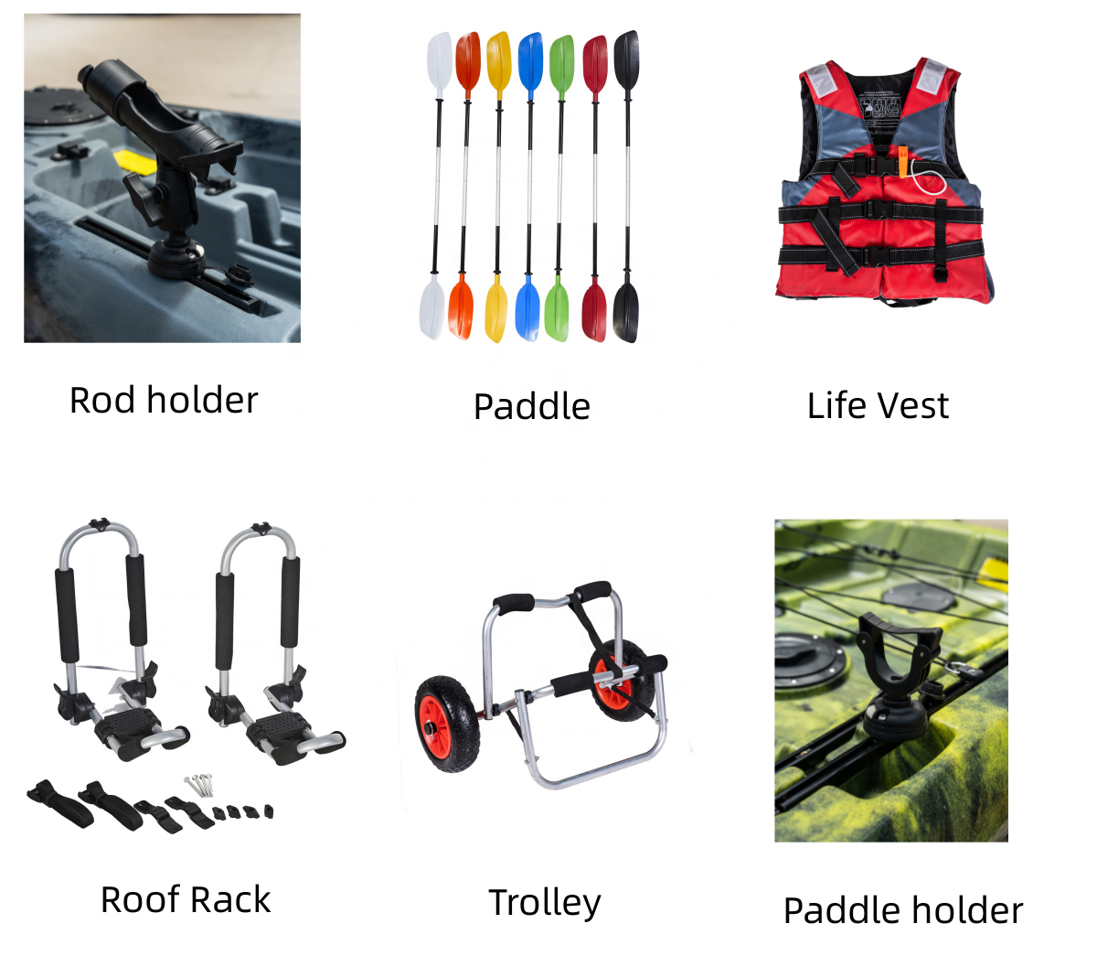 LSF  Aluminum Durable Hand Kay - đánh giá và giá Fishing Kayak Cart