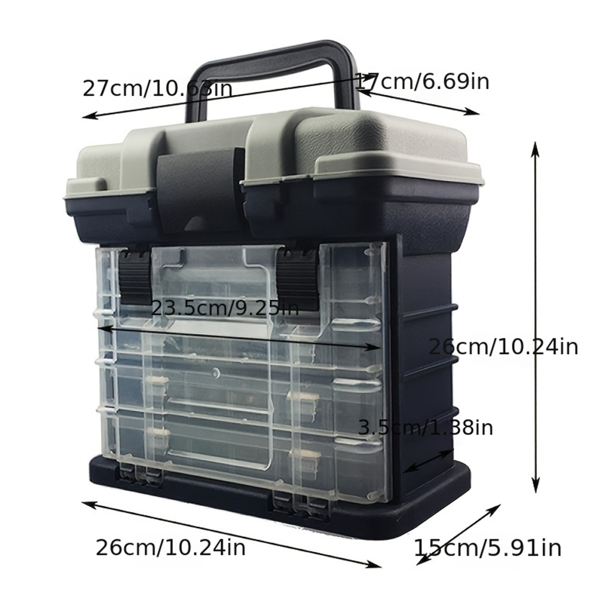 Multifunction Fashing Tackle B - đánh giá và giá Fishing Kayak Crate