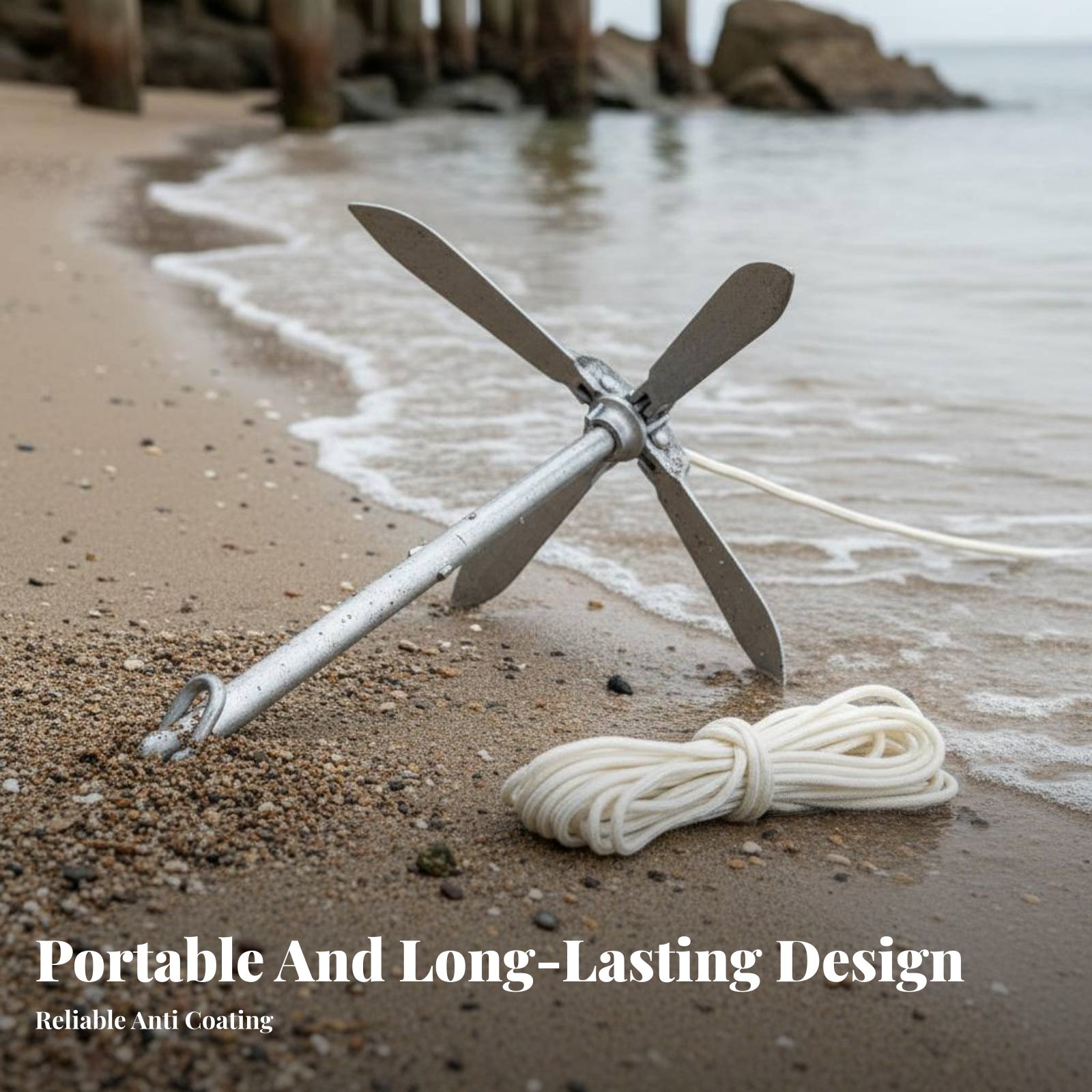 Lotus Anchor Foldable Carbon S - đánh giá và giá Fishing Kayak Anchor