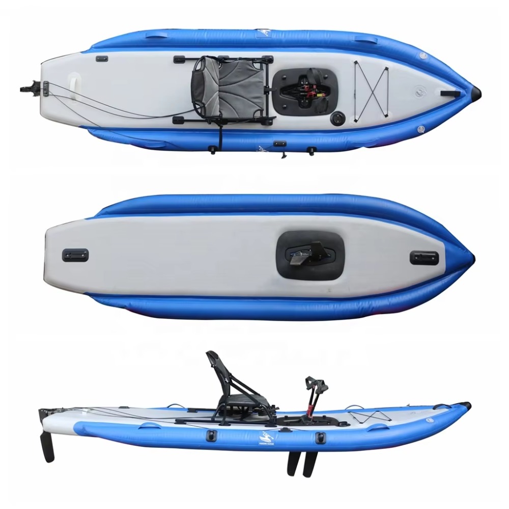 12ft Single Sit-On-Top Inflata - đánh giá và giá Fishing Kayak Sit In