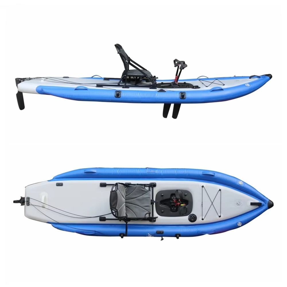 12ft Single Sit-On-Top Inflata - đánh giá và giá Fishing Kayak Sit In
