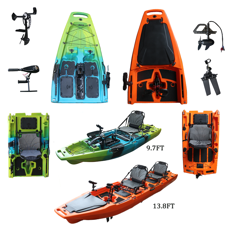 Factory Detachable Modular Ped - đánh giá và giá Fishing Kayak Sit In