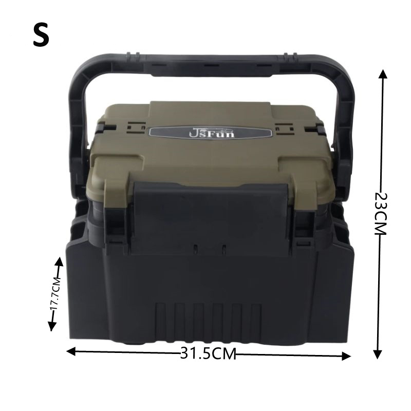 Large Fishing Box Organizer Mu - đánh giá và giá Fishing Kayak Crate