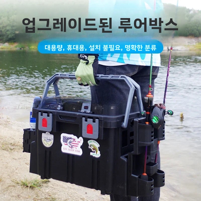 Sea Fishing Tool Box Equipment - đánh giá và giá Fishing Kayak Crate
